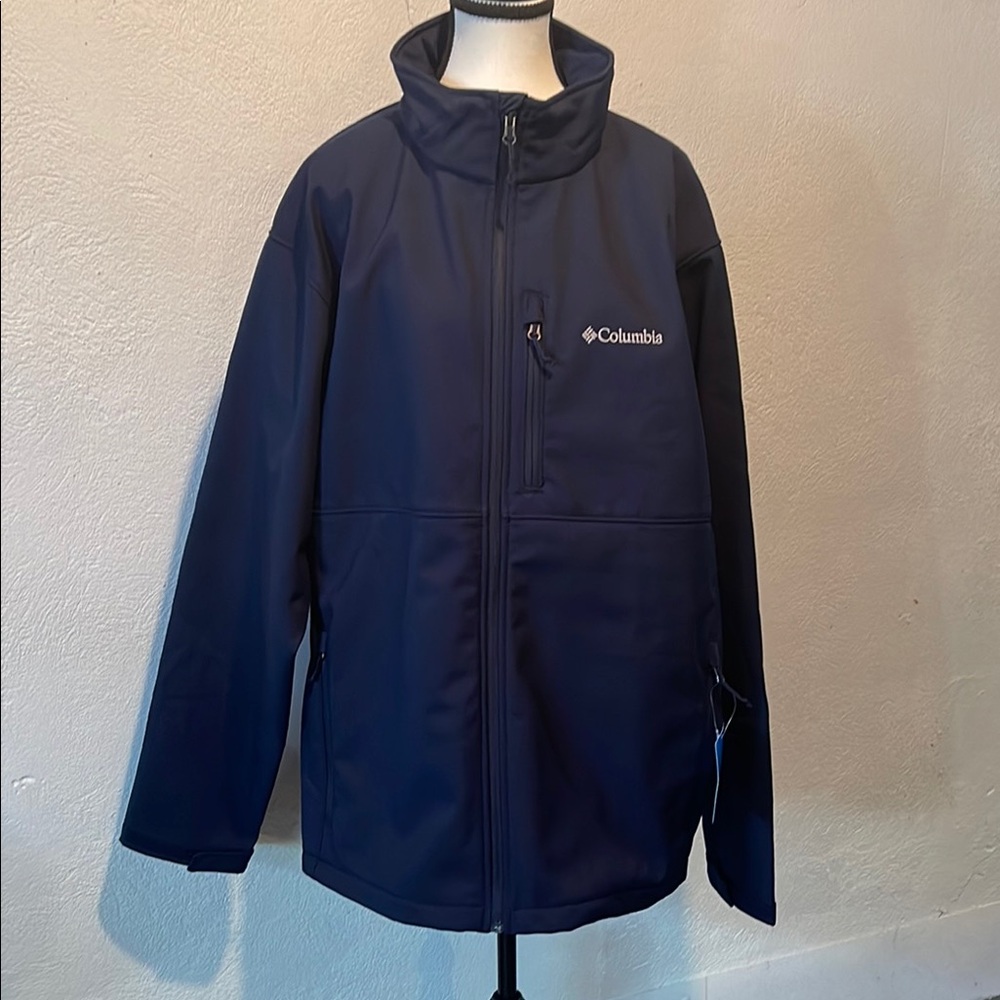Men’s Columbia Ascender soft shell Navy Blue Jacket